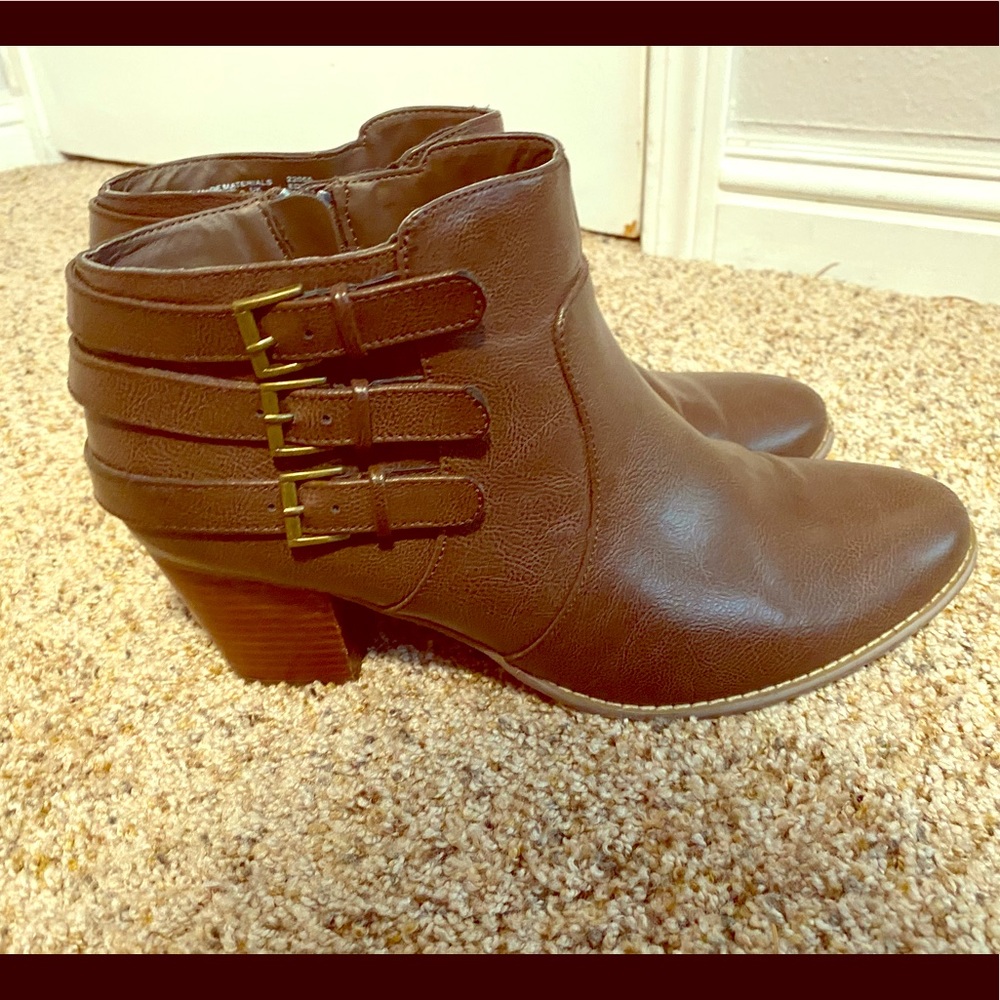 Brown Booties. - image 1